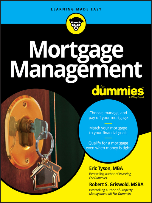 Title details for Mortgage Management For Dummies by Eric Tyson - Available